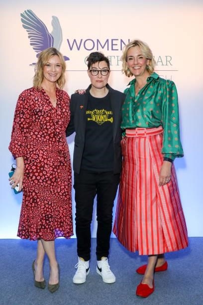 Julie Etchingham, Sue Perkins and Lady Louise Vaughan attend the Women of the Year Lunch & Awards that recognises and celebrate 400 women from across...