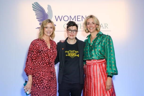 Julie Etchingham, Sue Perkins and Lady Louise Vaughan attend the Women of the Year Lunch & Awards that recognises and celebrate 400 women from across...