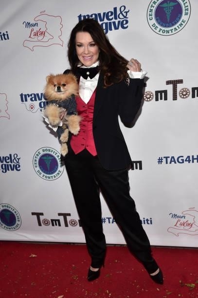 Lisa Vanderpump attends Travel & Give Fundraiser with Lisa Vanderpump at Tom Tom on October 11, 2021 in West Hollywood, California.