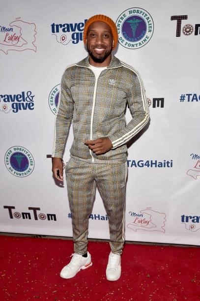 Malik S attends Travel & Give Fundraiser with Lisa Vanderpump at Tom Tom on October 11, 2021 in West Hollywood, California.