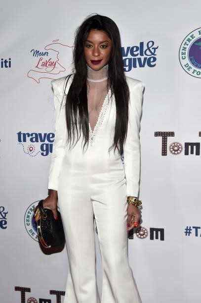 Jovana Benoit attends Travel & Give Fundraiser with Lisa Vanderpump at Tom Tom on October 11, 2021 in West Hollywood, California.