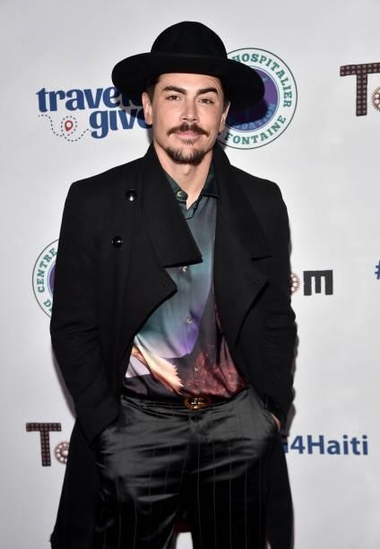 Tom Sandoval attends Travel & Give Fundraiser with Lisa Vanderpump at Tom Tom on October 11, 2021 in West Hollywood, California.