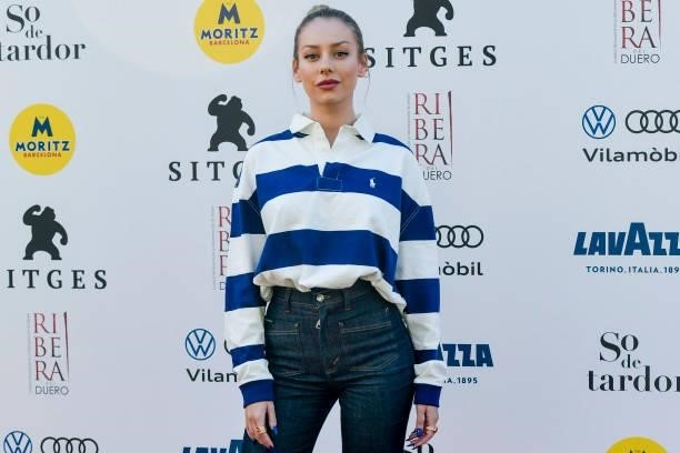Actress Ester Exposito attends 'The Fear Collection' photocall during the Sitges 54th International Fantastic Film Festival of Catalonia on October...
