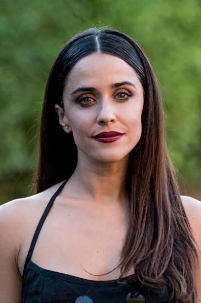 Macarena Garcia attends 'Paraiso' photocall during the Sitges 54th International Fantastic Film Festival of Catalonia on October 12, 2021 in Sitges,...