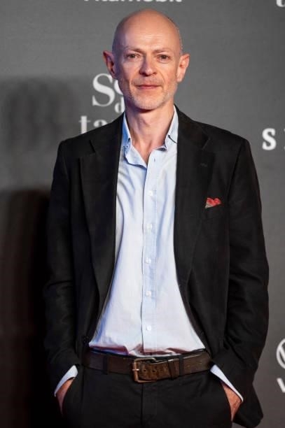 Actor Julius Cotter attends 'Tres' premiere during the Sitges 54th International Fantastic Film Festival of Catalonia on October 12, 2021 in Sitges,...
