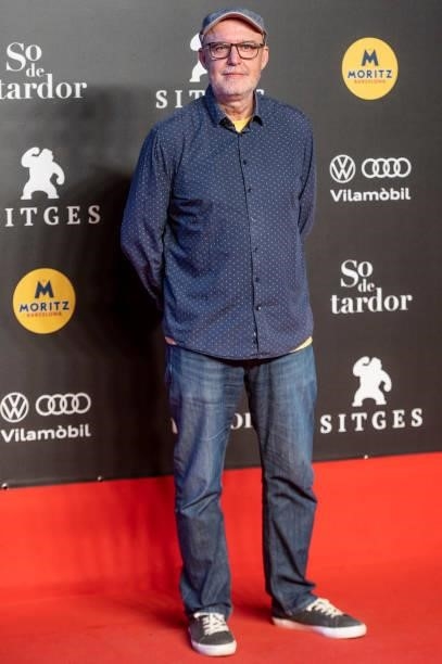 Juanjo Gimenez attends 'Tres' premiere during the Sitges 54th International Fantastic Film Festival of Catalonia on October 12, 2021 in Sitges, Spain.