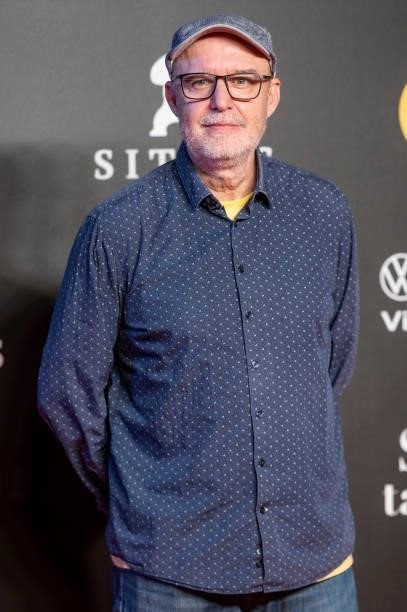 Juanjo Gimenez attends 'Tres' premiere during the Sitges 54th International Fantastic Film Festival of Catalonia on October 12, 2021 in Sitges, Spain.