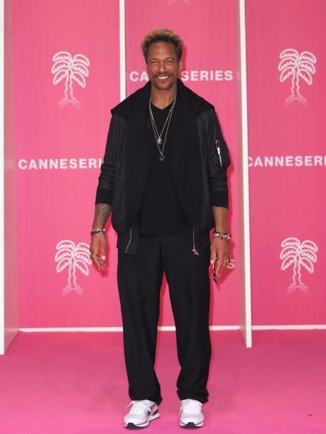 Gary Dourdan attends the 4th Canneseries Festival - Day Five on October 12, 2021 in Cannes, France.