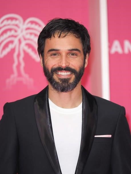 Assaâd Bouab attends the 4th Canneseries Festival - Day Five on October 12, 2021 in Cannes, France.