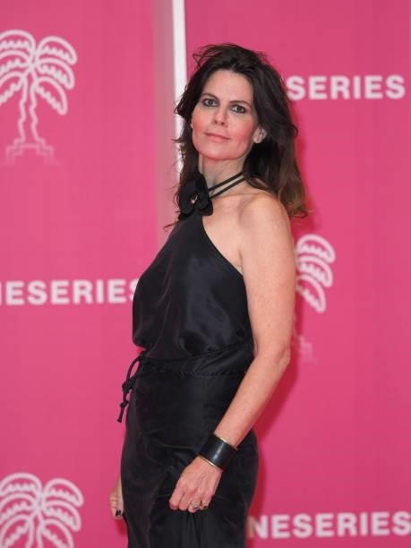 Sigal Avin attends the 4th Canneseries Festival - Day Five on October 12, 2021 in Cannes, France.