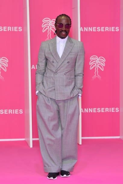 Marco Prince attends the 4th Canneseries Festival - Day Five on October 12, 2021 in Cannes, France.