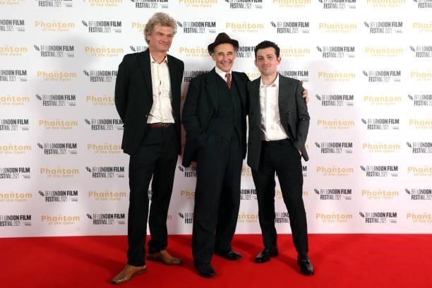 Simon Farnaby, Mark Rylance and Craig Roberts attend "The Phantom Of The Open