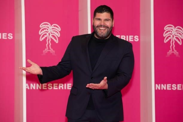 Actor Salvatore Esposito attends the 4th Canneseries Festival - Day Five on October 12, 2021 in Cannes, France.