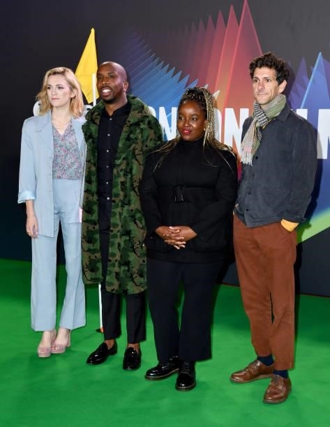 Charlotte Ritchie, Kiell Smith-Bynoe, Lolly Adefope and Mathew Baynton attend "The Phantom Of The Open
