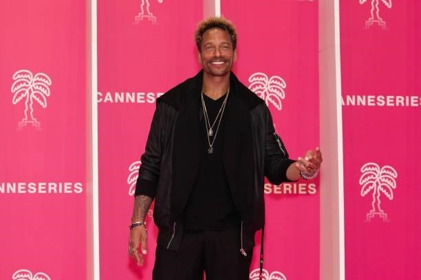 Actor Gary Dourdan attends the 4th Canneseries Festival - Day Five on October 12, 2021 in Cannes, France.