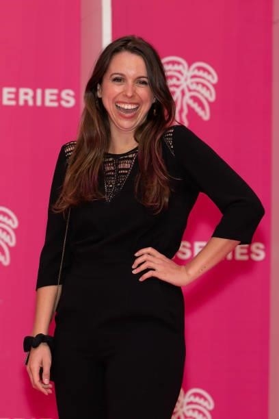 Kaycie Chase attends the 4th Canneseries Festival - Day Five on October 12, 2021 in Cannes, France.