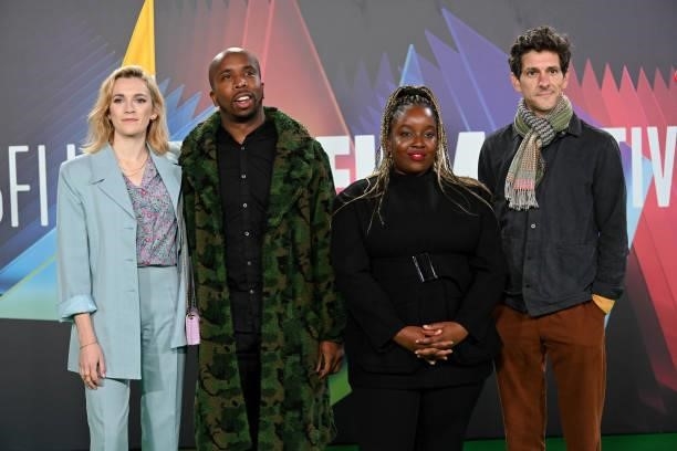 Charlotte Ritchie, Kiell Smith-Bynoe, Lolly Adefope and Mathew Baynton attend "The Phantom Of The Open
