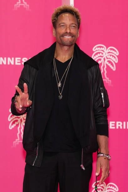 Actor Gary Dourdan attends the 4th Canneseries Festival - Day Five on October 12, 2021 in Cannes, France.