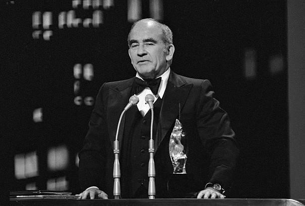 Ed Asner on the 1978 People's Choice Awards show. Image dated February 20, 1978.