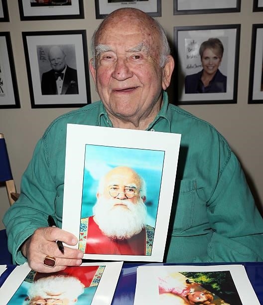 Actor Ed Asner attends a fan meet and greet at In Person Inc. On July 10, 2013 in Hollywood, California.