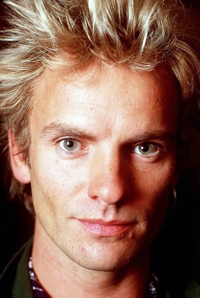 Singer, actor and musician Sting, circa 1989.