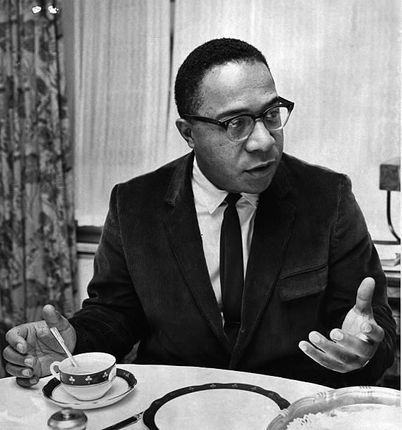 American writer Alex Haley , co-author of 'The Autobiography of Malcolm X' and author of the multi-award-winning family saga 'Roots'. Original...