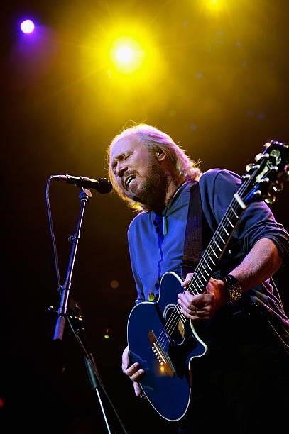 The last surviving member of the Bee Gees Barry Gibb kicked of his "Mythology: The Tour Live