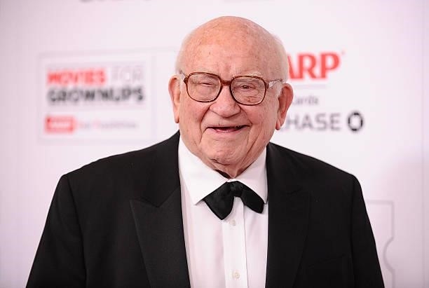Actor Ed Asner attends the 15th annual Movies For Grownups Awards at the Beverly Wilshire Four Seasons Hotel on February 8, 2016 in Beverly Hills,...