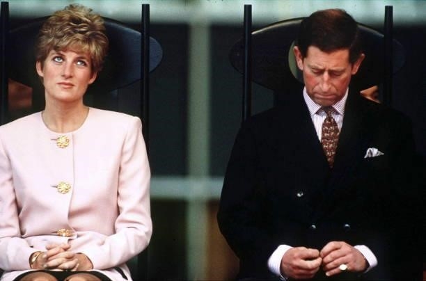 Prince Charles And Princess Diana During A Royal Tour In Toronto, Canada.
