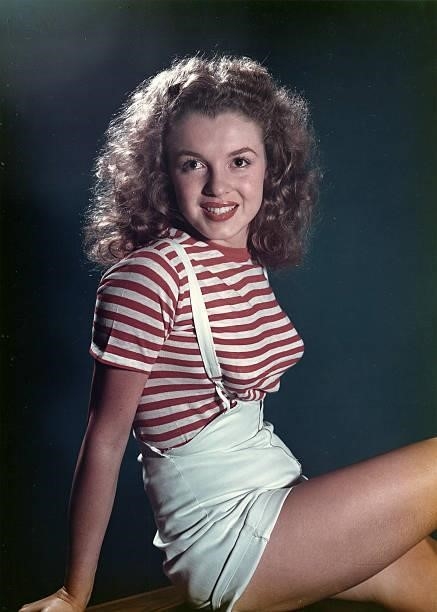 Actress Marilyn Monroe poses for a portrait in 1947.