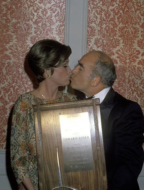 Mary Tyler Moore and Ed Asner