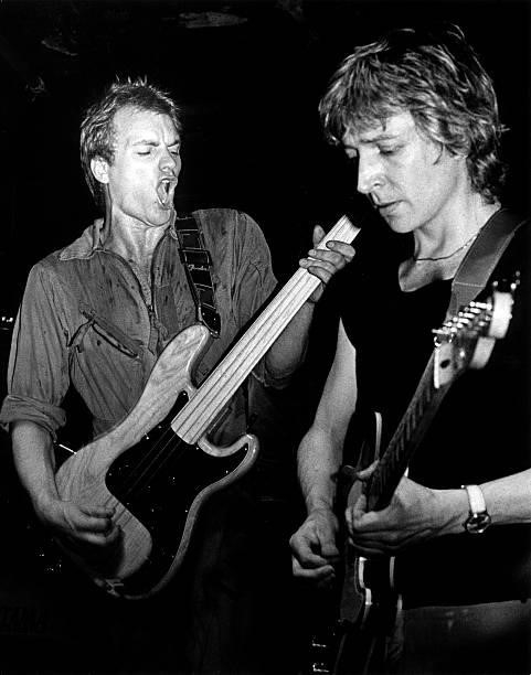 And Andy SUMMERS and POLICE, Sting & Andy Summers performing live onstage