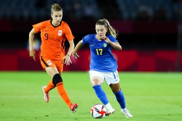 Netherlands v Brazil: Women’s Football – Olympics: Day 1